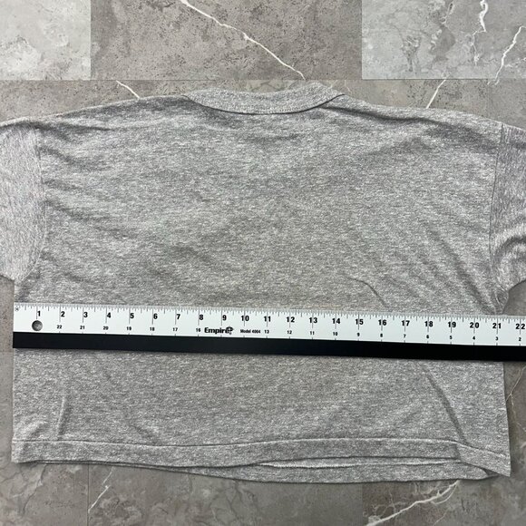 80s Vintage Notre Dame Graphic Tee Adult XL Cropped Fighting Irish Champion - Picture 6 of 8